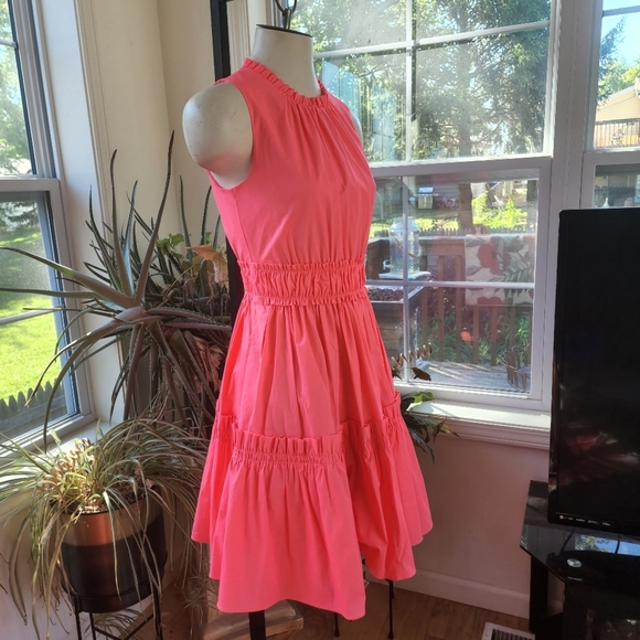 NWOT Lilly Pulitzer Elina Tiered Ruffled Sleeveless  Mini Dress Size 00 - Picture 4 of 7